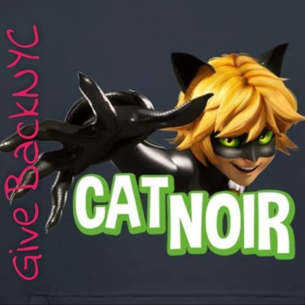 Miraculous Cat Noir Kids Hoodie size M - Picture 2 of 3